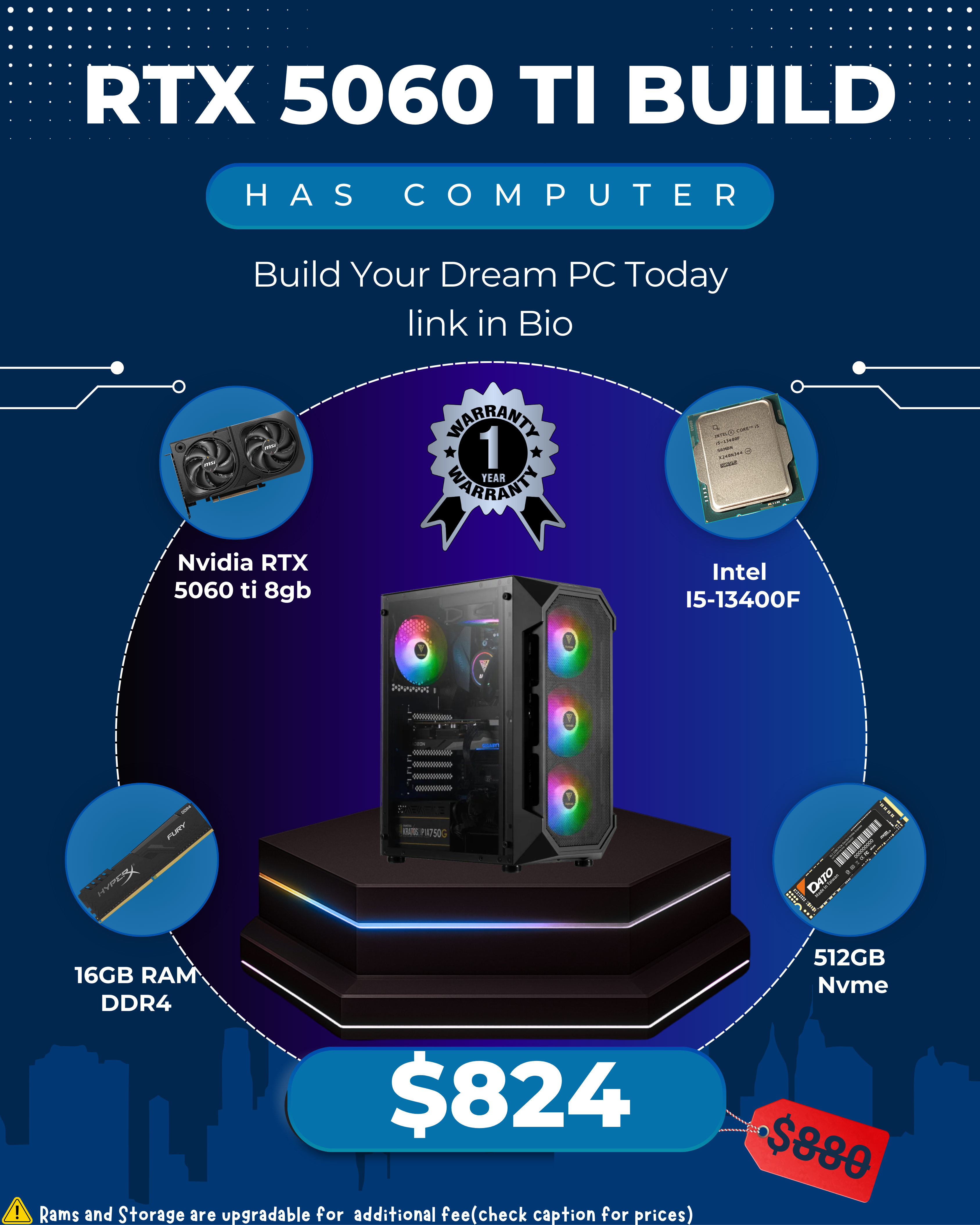 RTX 5060 ti Build